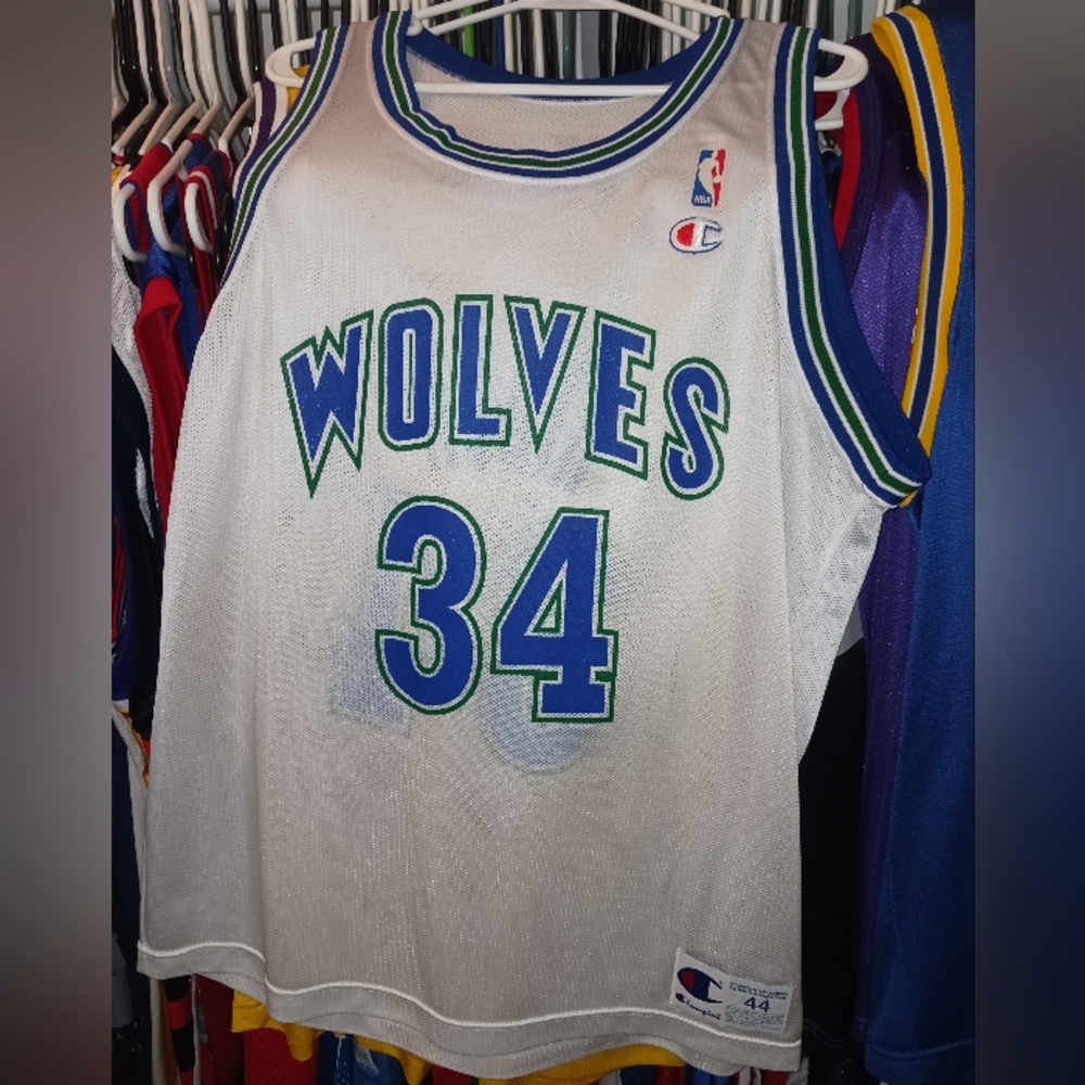 Isaiah JR Rider Minnesota TimberWolves Champion Jersey sz 44